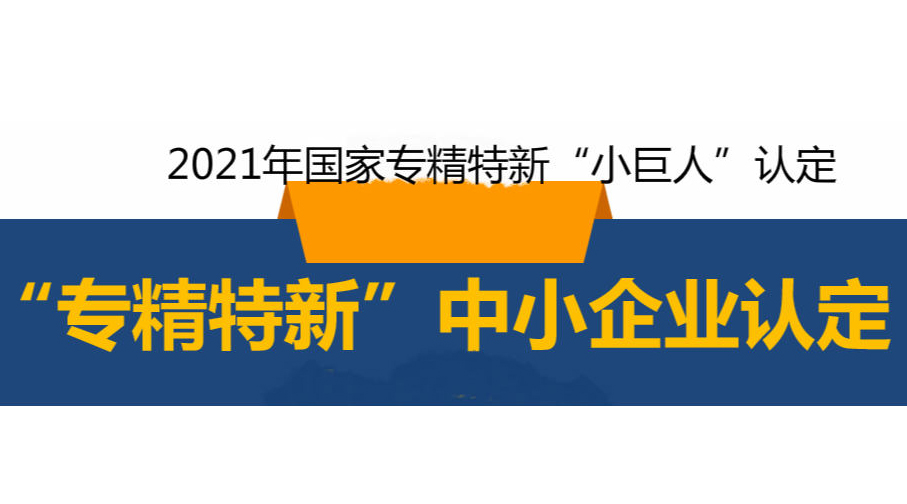 国家专精特新“小巨人” 国家专精特新“小巨人”